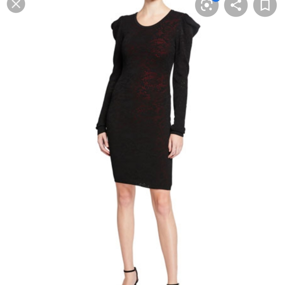 Milly pointelle lace dress